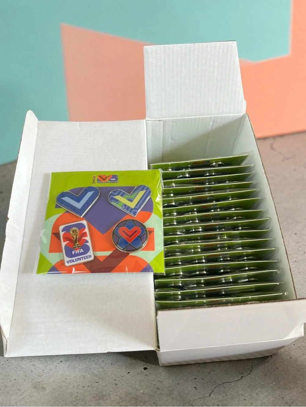 FIFA Volunteer Badge Pack - Green